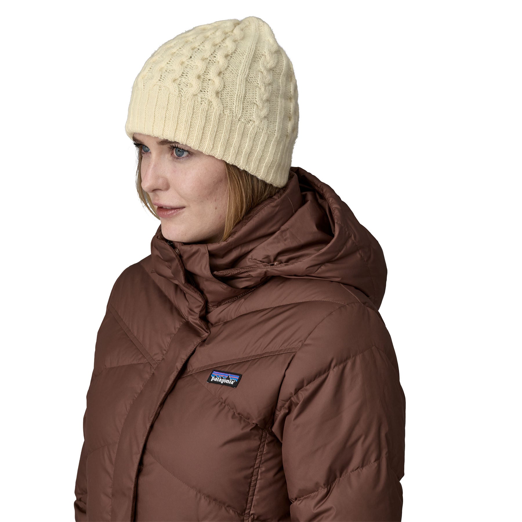 Alternative view of Coastal Cable Beanie