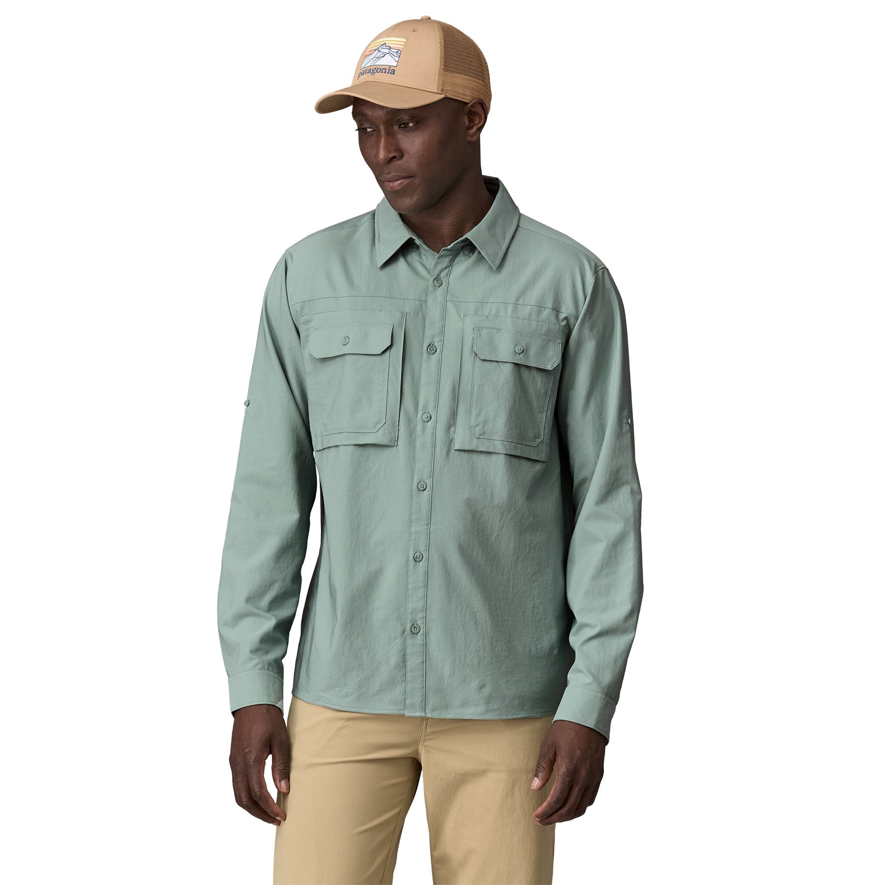 Alternative view of Men's Long-Sleeved Self-Guided Sun Shirt