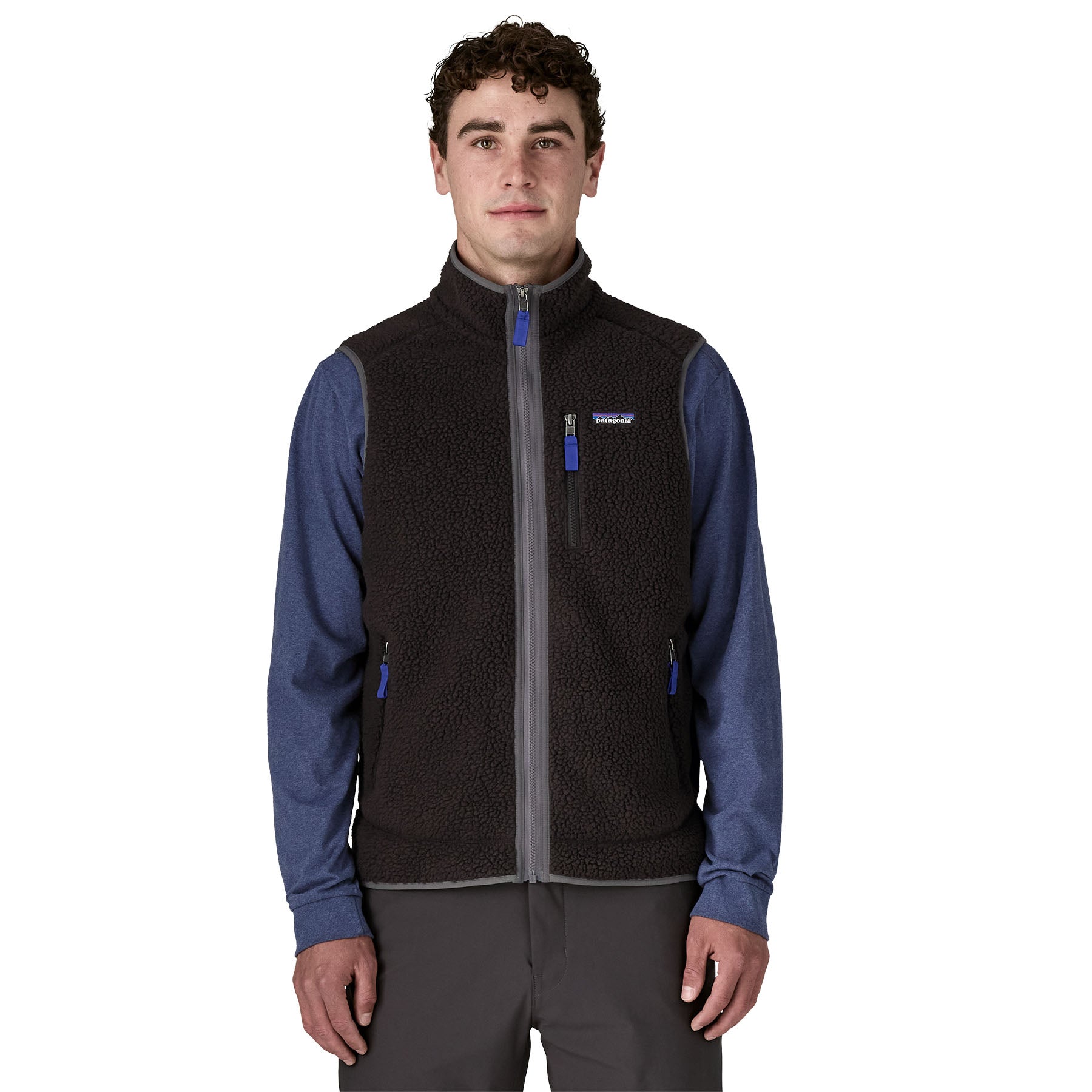 Alternative view of Men's Retro Pile Fleece Vest