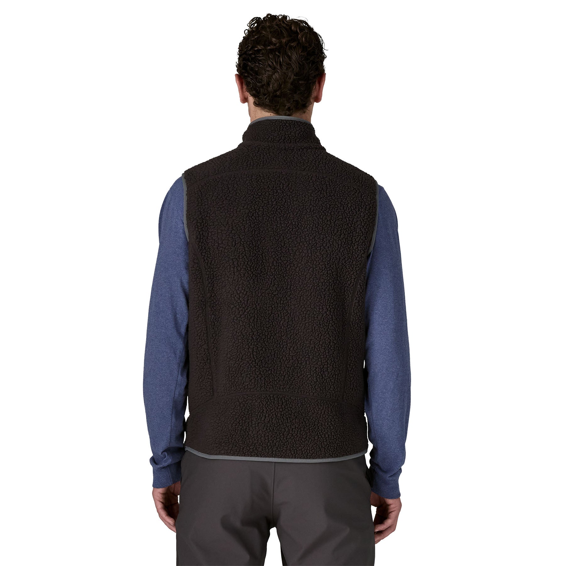 Men's Retro Pile Fleece Vest - Image 3