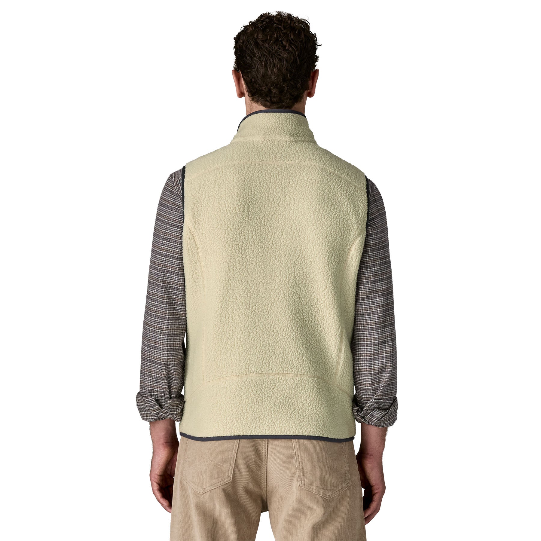 Men's Retro Pile Fleece Vest - Image 3