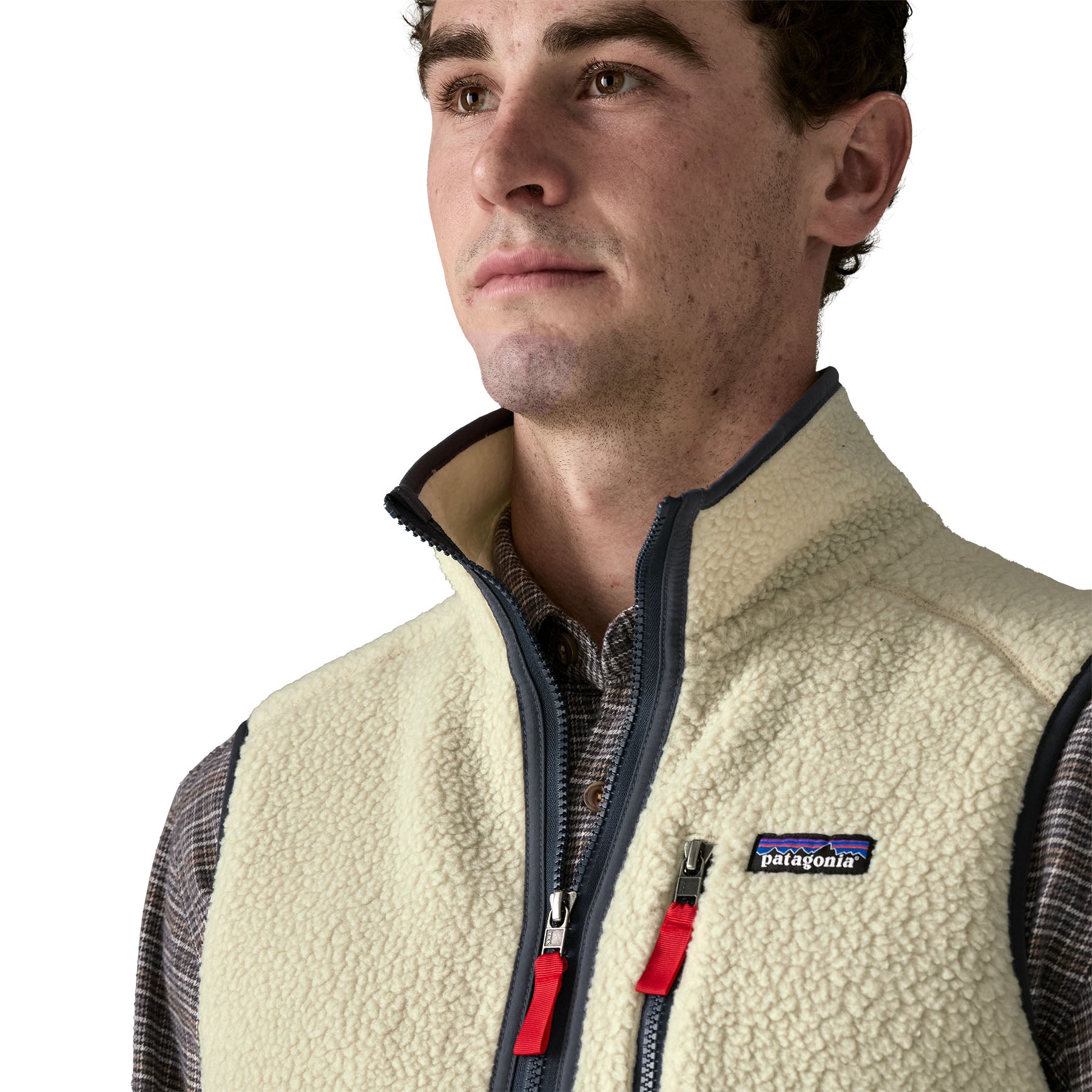 Men's Retro Pile Fleece Vest - Image 4