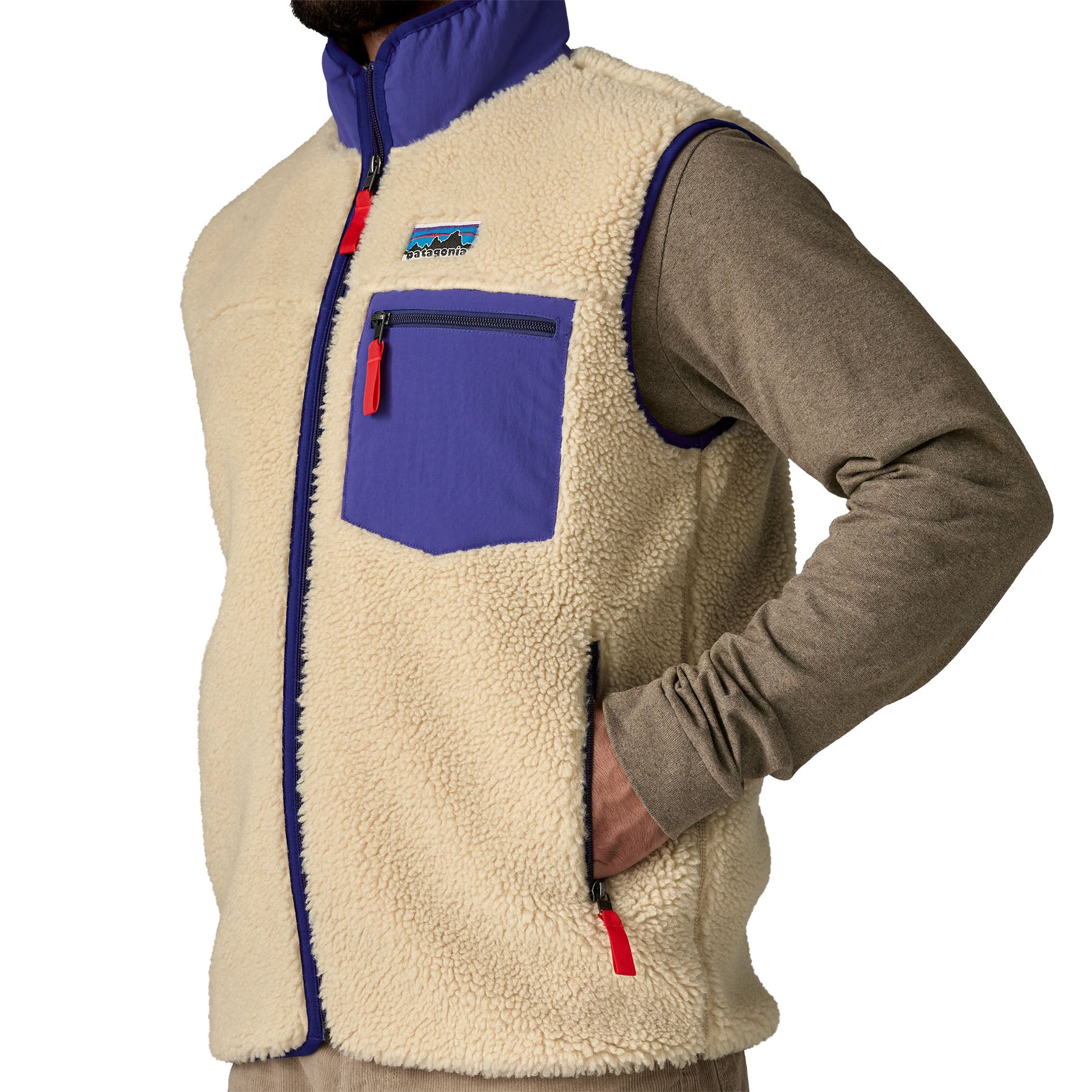 Men's Classic Retro-X® Fleece Vest - Image 7
