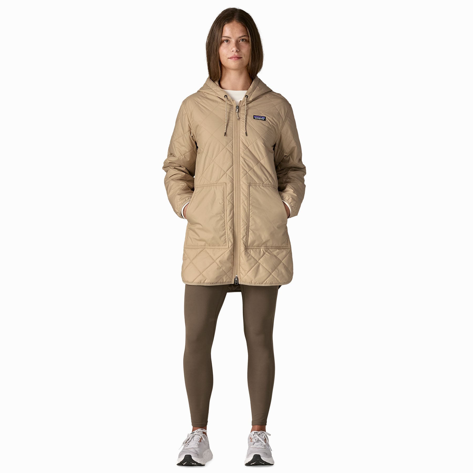 Women's Diamond Quilted Parka - Image 4