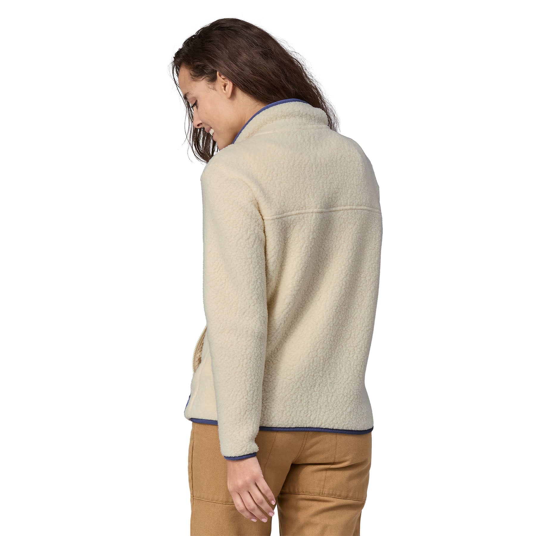 Women's Retro Pile Fleece Jacket - Image 3