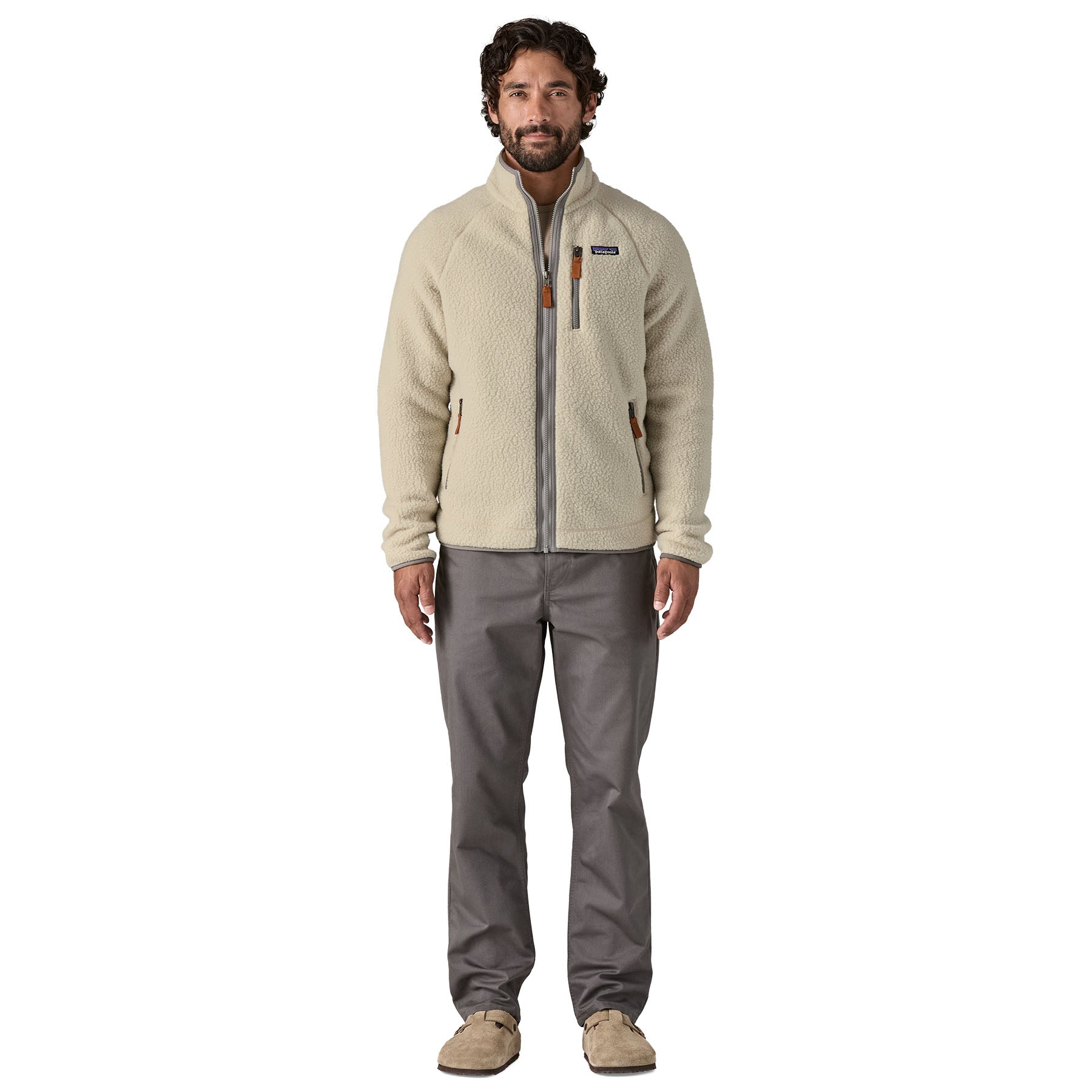 Men's Retro Pile Fleece Jacket - Image 4