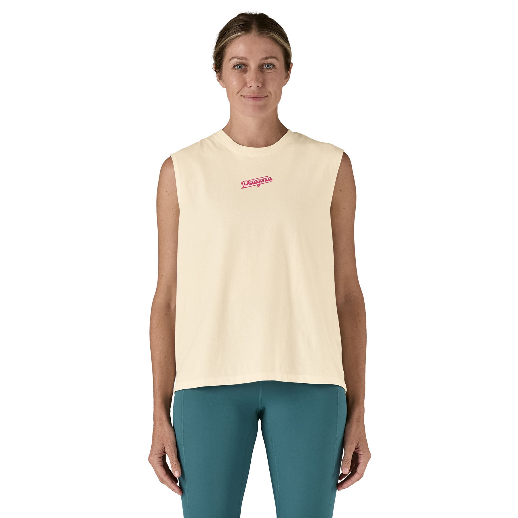 Women's Glider Type Boxy Organic Tank - Image 2
