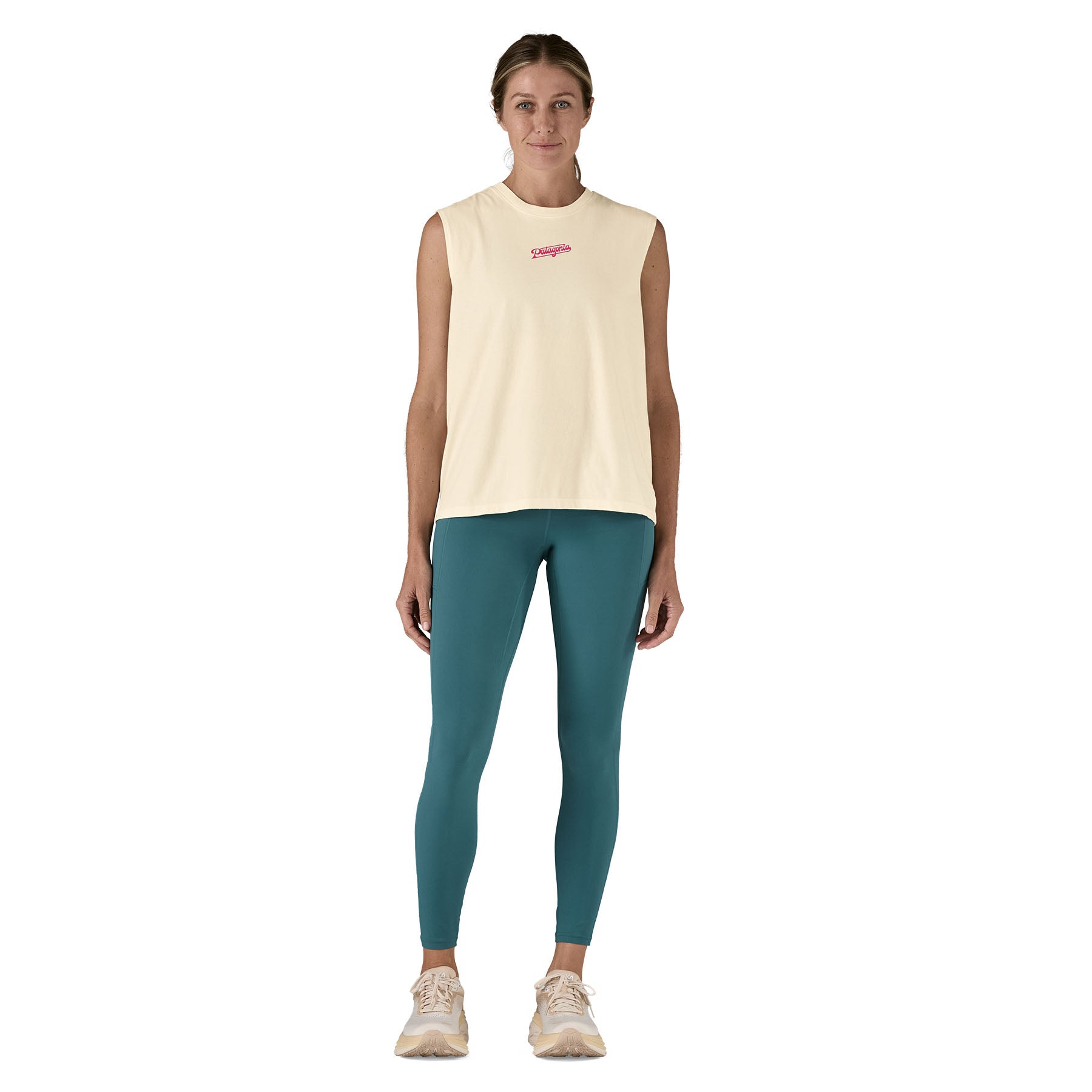 Women's Glider Type Boxy Organic Tank - Image 4