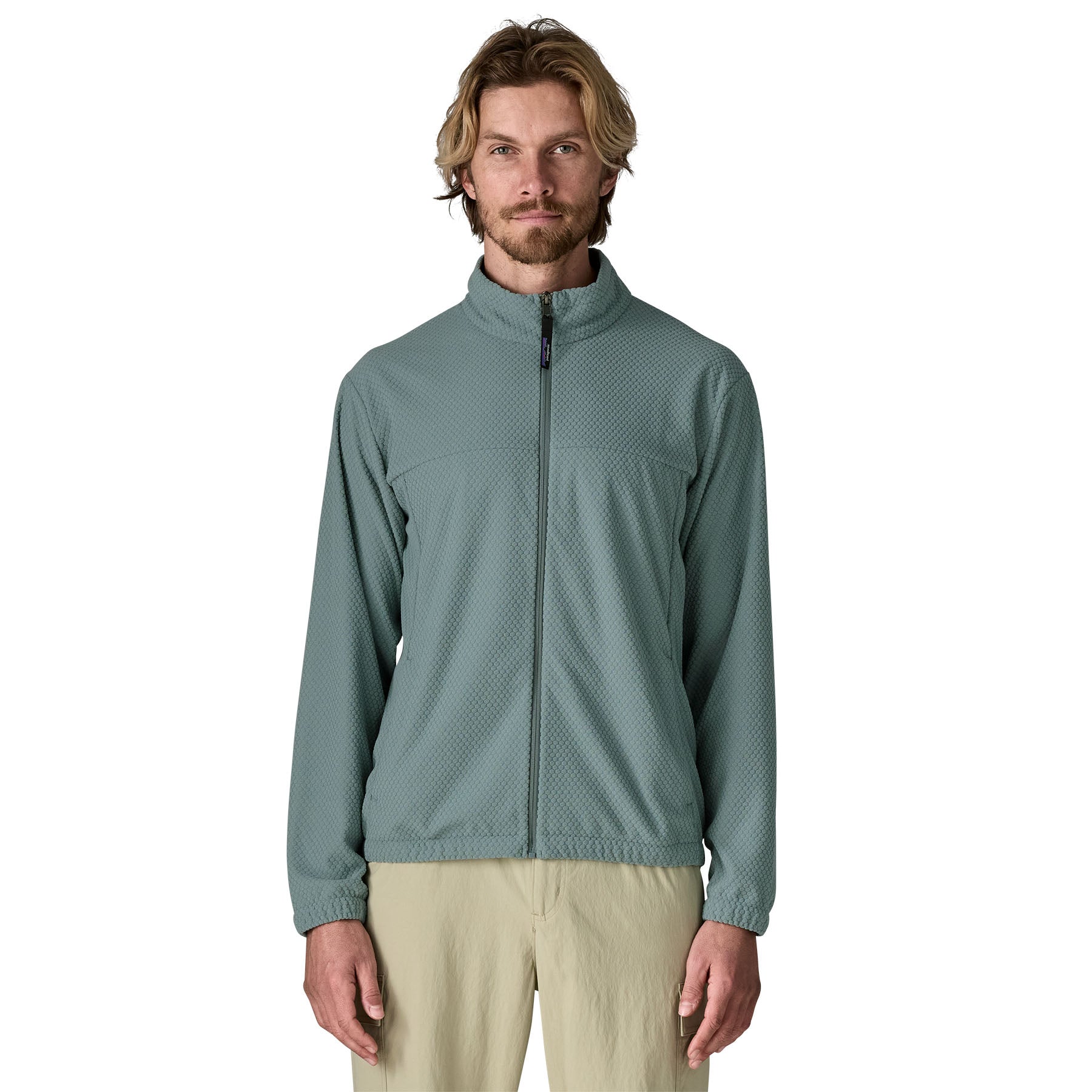 Men's Textured Fleece Jacket - Image 2