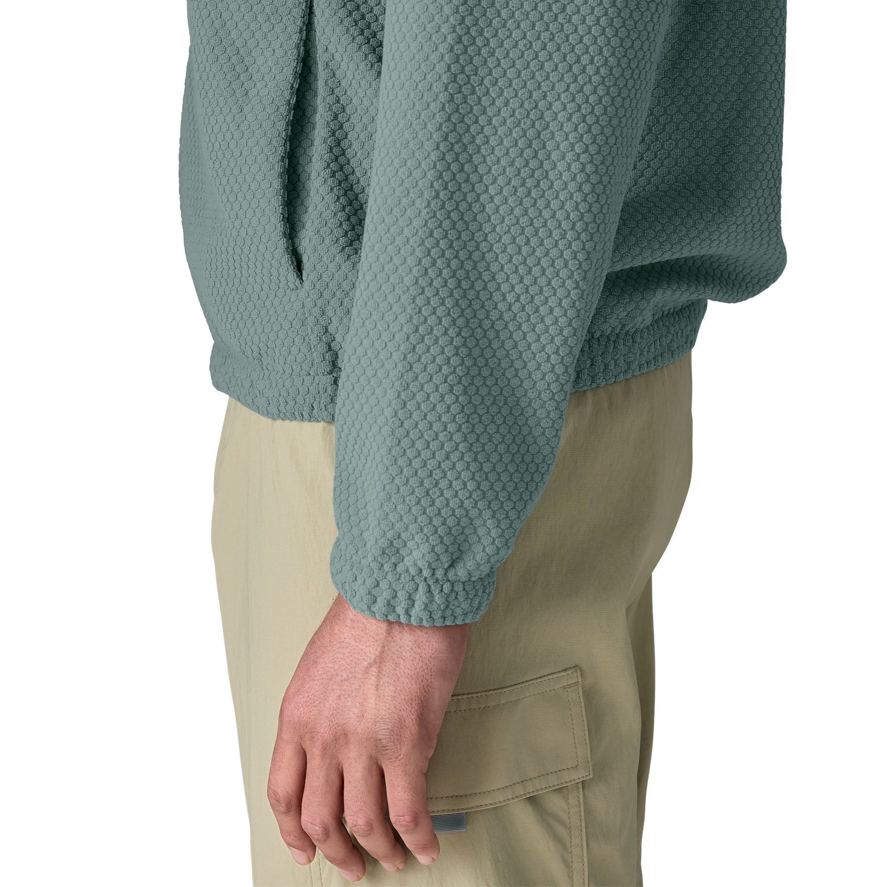 Men's Textured Fleece Jacket - Image 6
