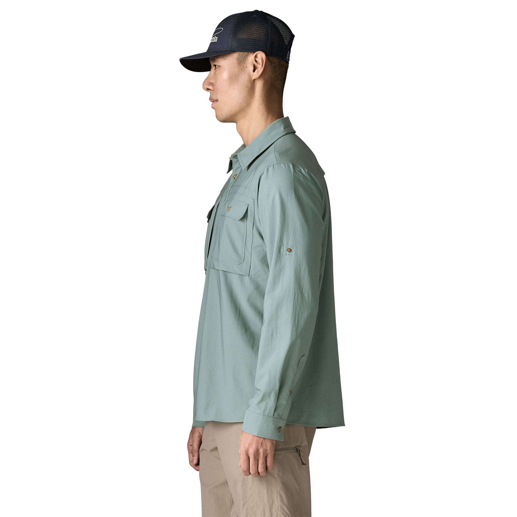 Men's Long-Sleeved Self-Guided Sun Shirt - Image 4