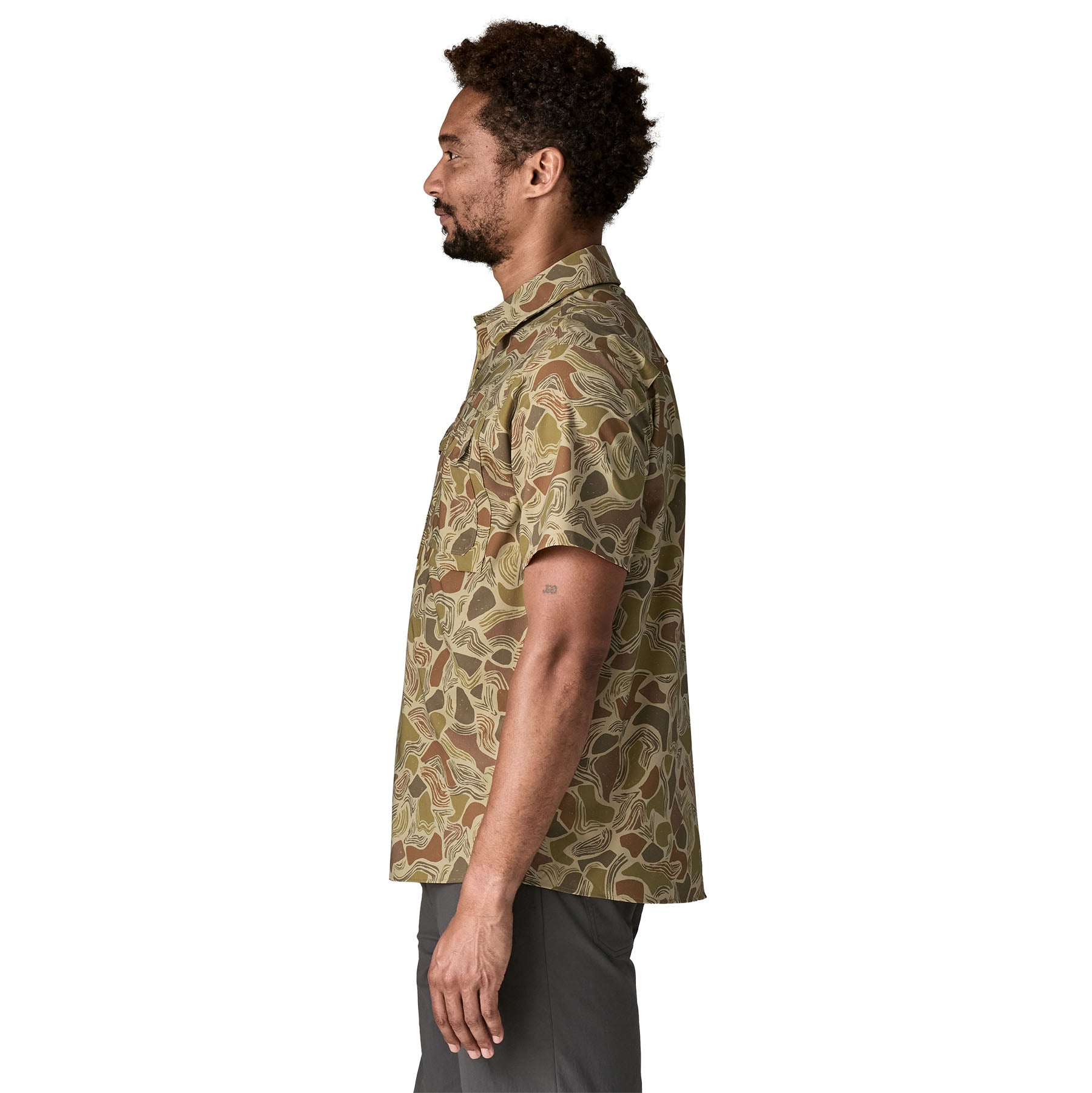 Men's Short-Sleeved Self-Guided Sun Shirt - Image 5