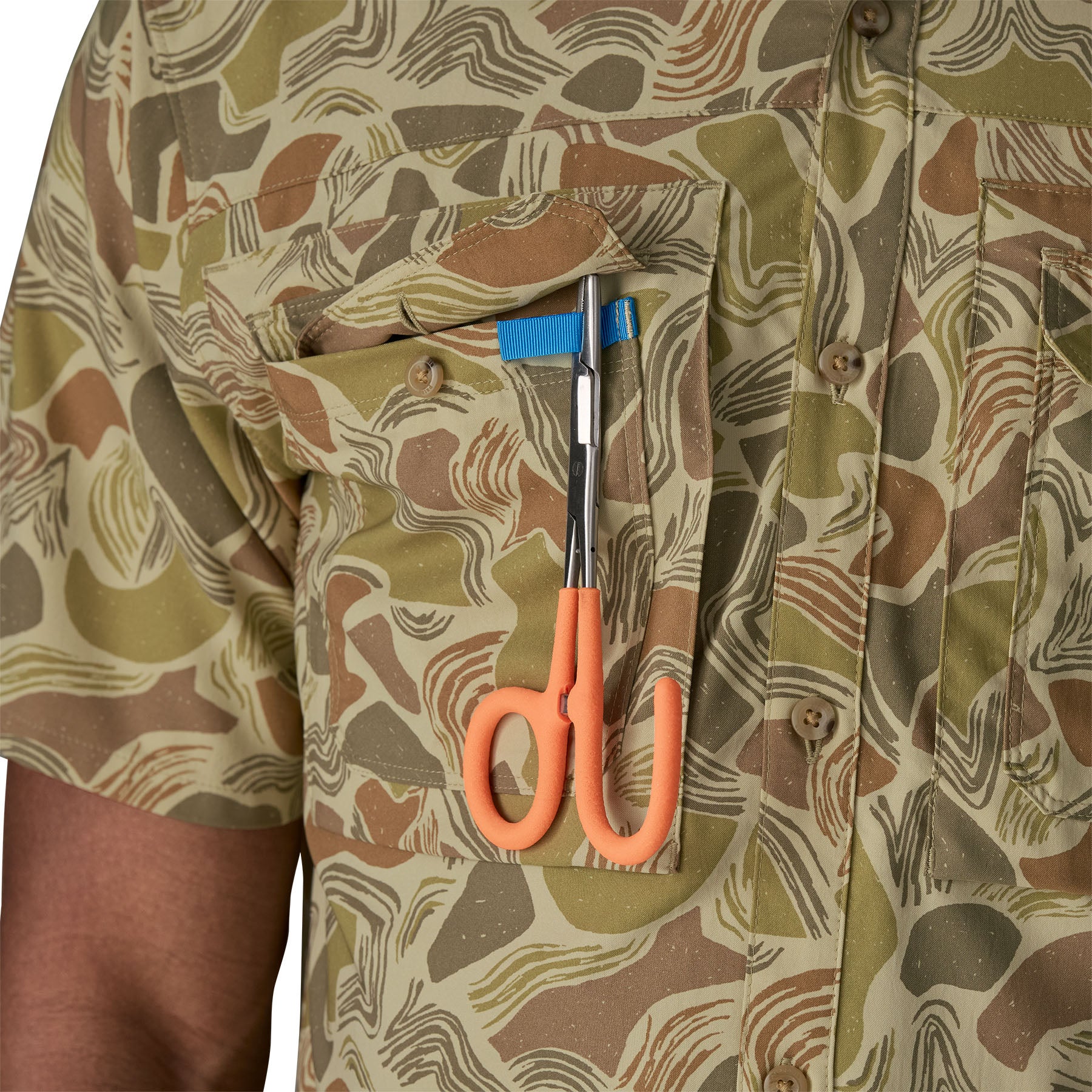 Men's Short-Sleeved Self-Guided Sun Shirt - Image 9