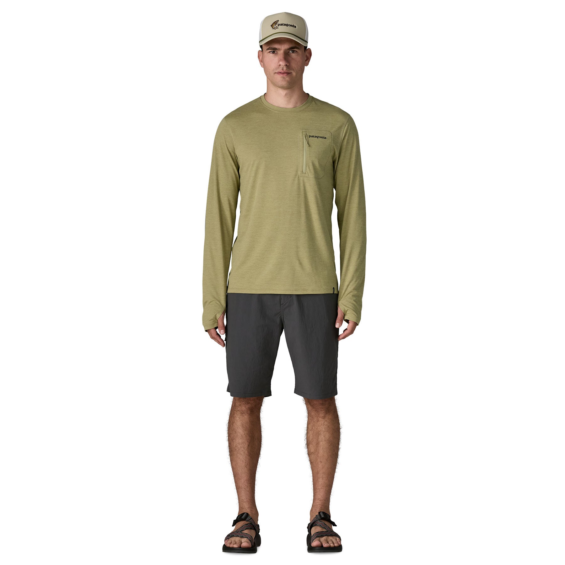 Men's Long-Sleeved Capilene? Cool Sun Shirt - Fitz Roy Trout - Image 5