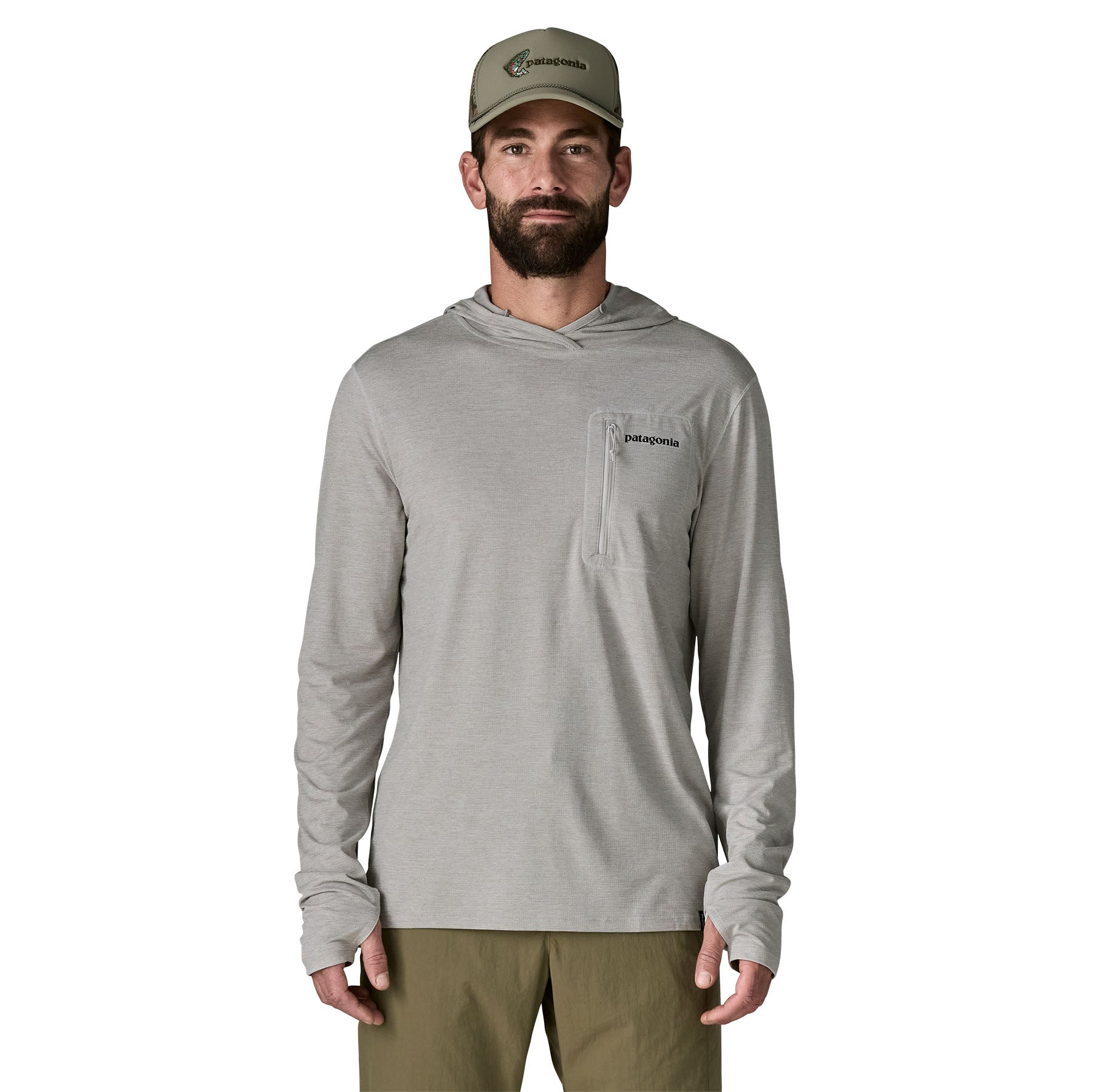 Men's Capilene® Cool Sun Hoody - Fitz Roy Trout - Image 3