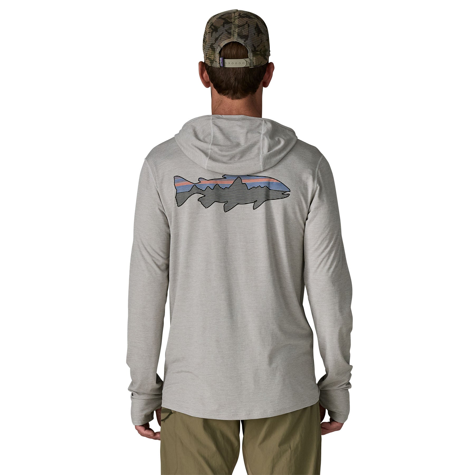 Men's Capilene® Cool Sun Hoody - Fitz Roy Trout - Image 4