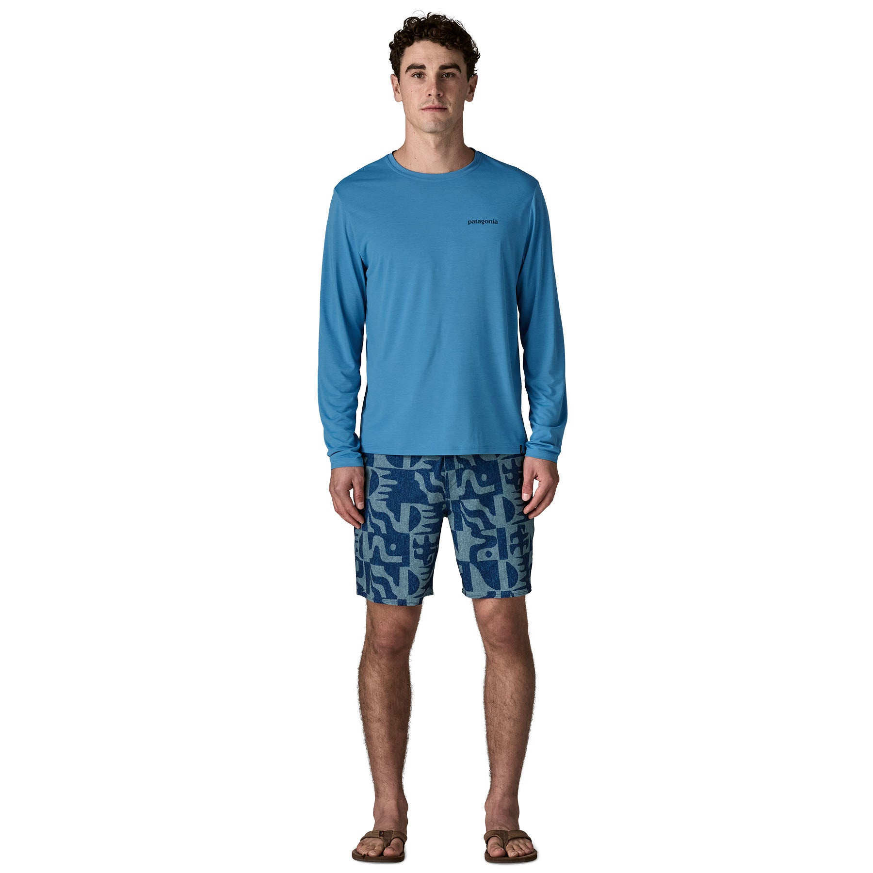 Men's Long-Sleeved Capilene? Cool Daily Shirt - Boardshort Logo - Image 6