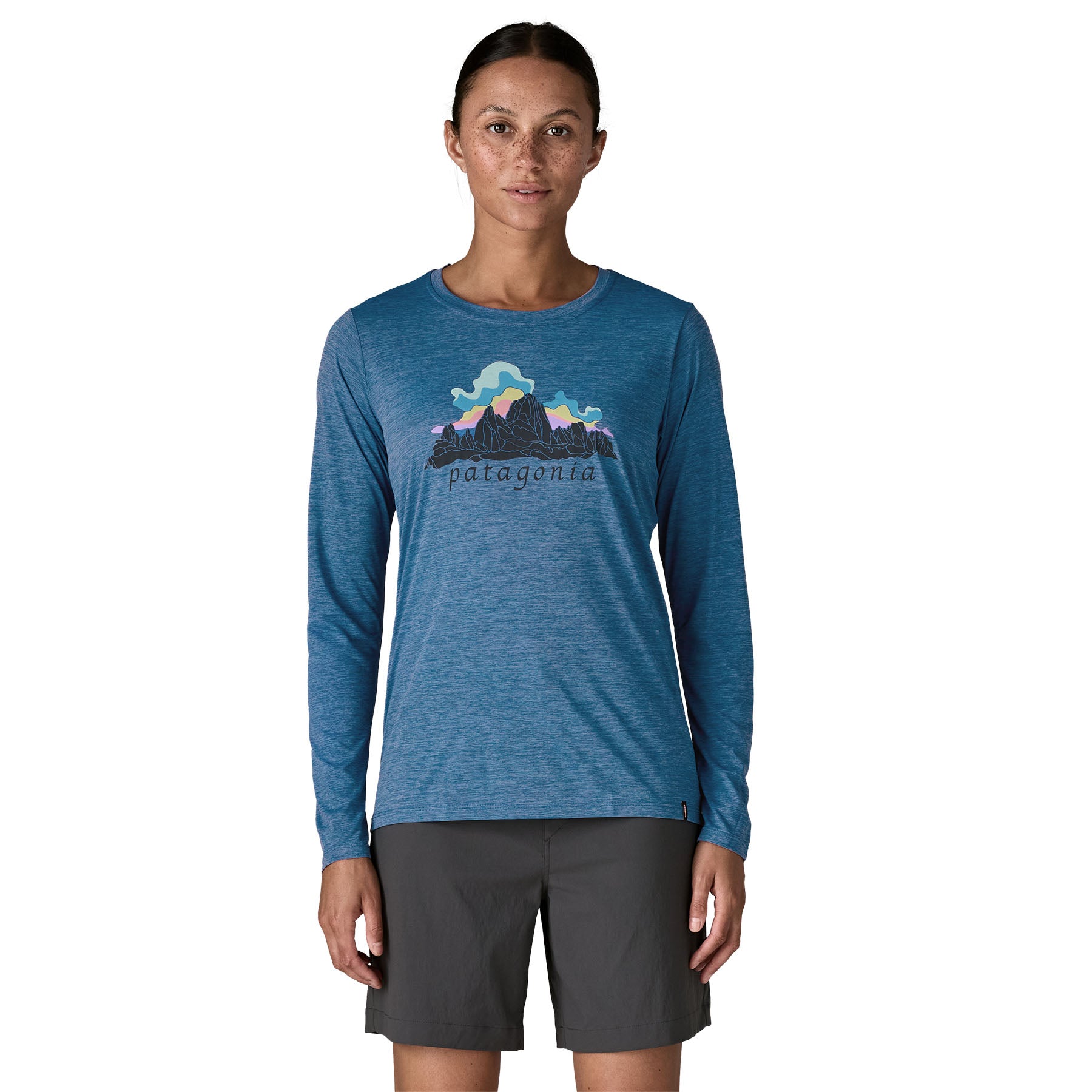 Alternative view of Women's Long-Sleeved Capilene® Cool Daily Shirt - Fitz Roy Nimbus