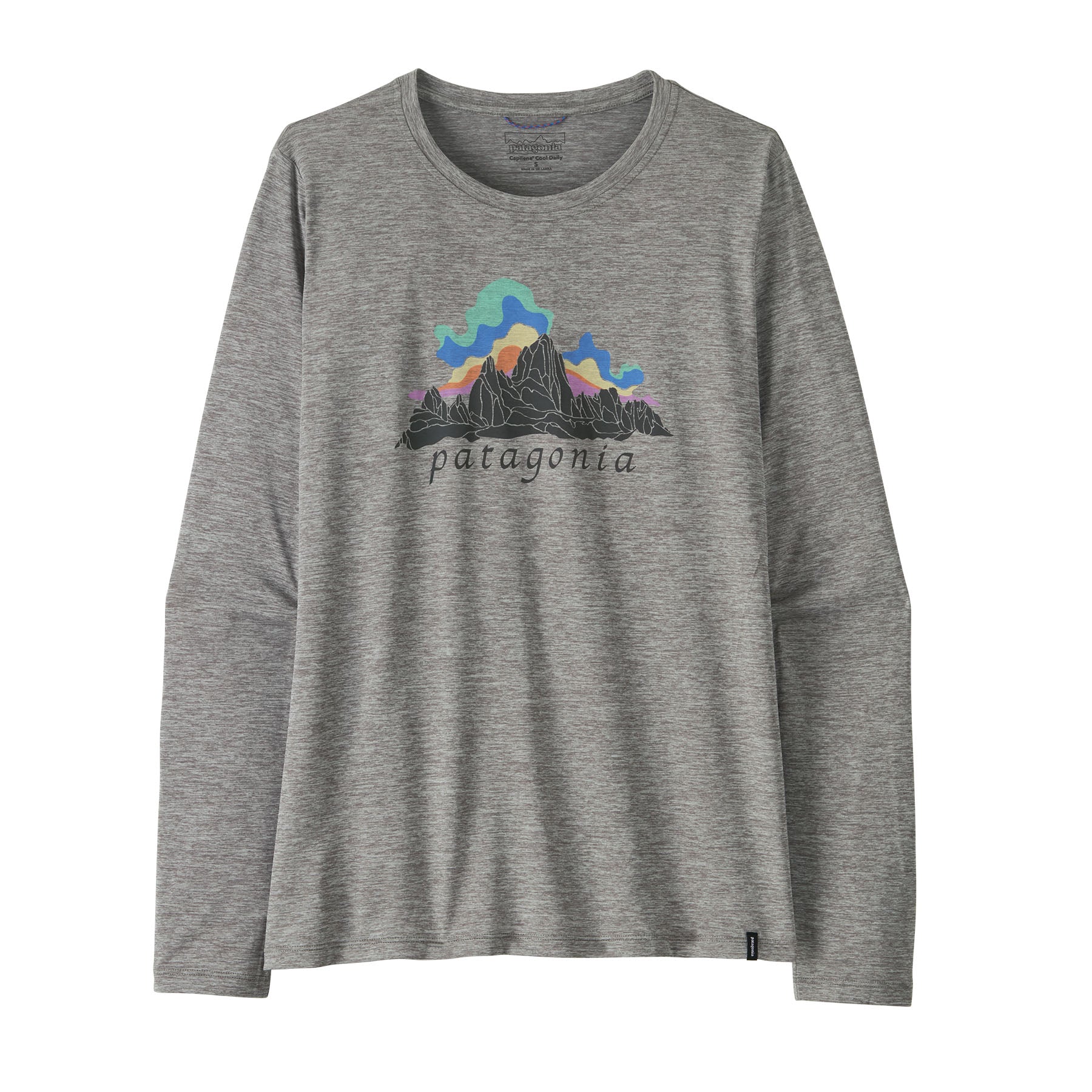 Women's Long-Sleeved Capilene® Cool Daily Shirt - Fitz Roy Nimbus