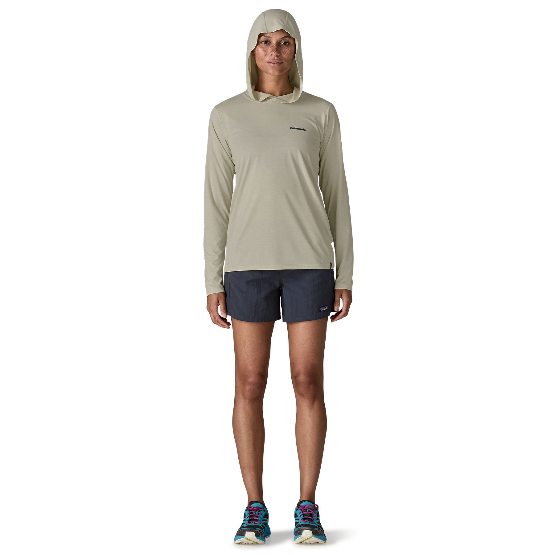 Women's Capilene® Cool Daily Hoody - Boardshort Logo - Image 5