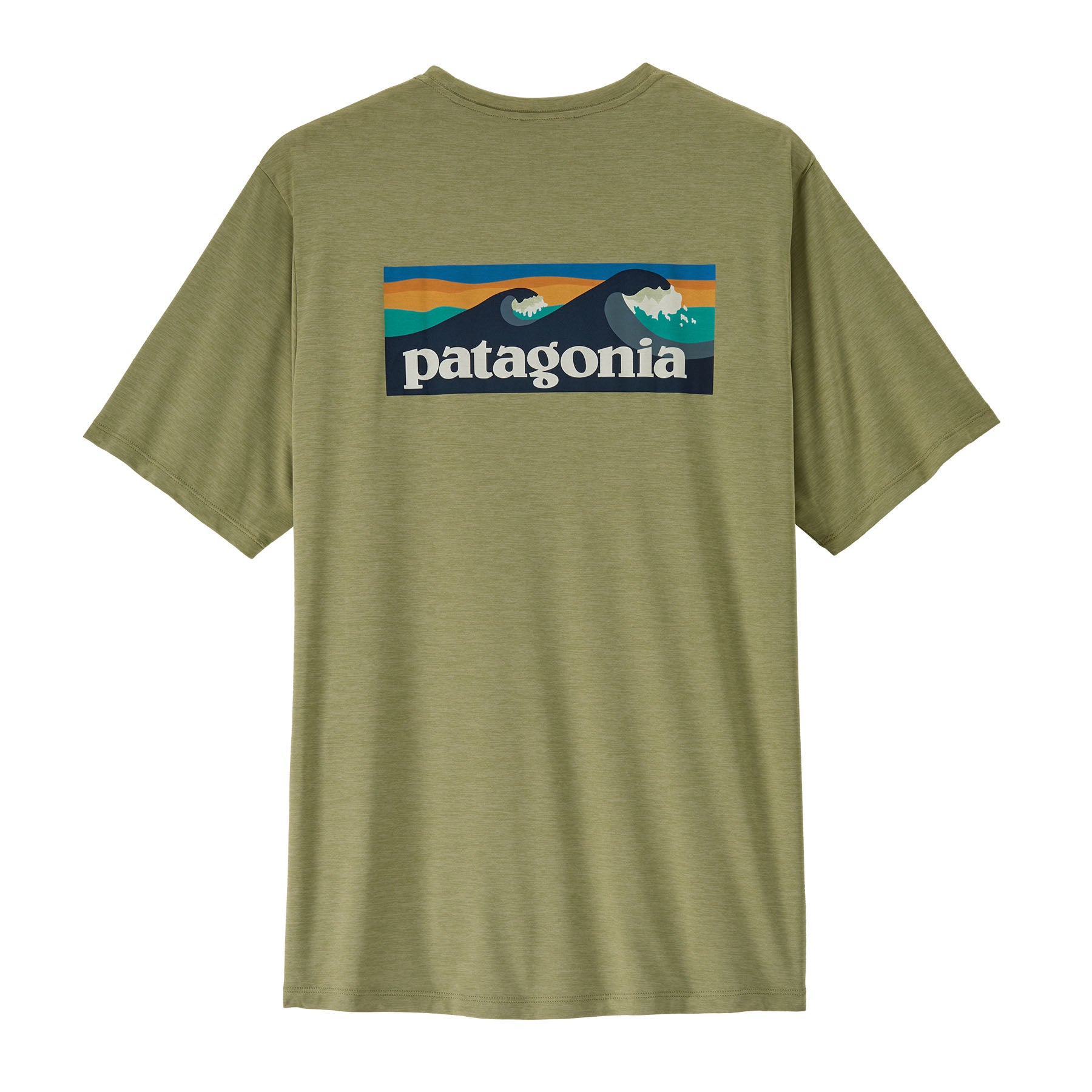 Men's Capilene? Cool Daily Shirt - Boardshort Logo