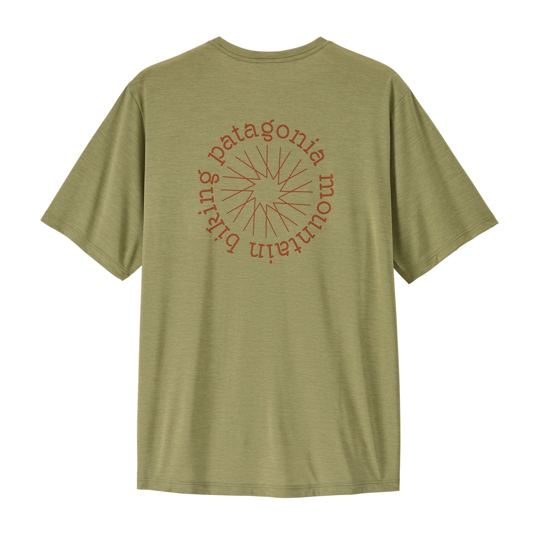 Alternative view of Men's Capilene® Cool Daily Shirt - Spoke Stencil