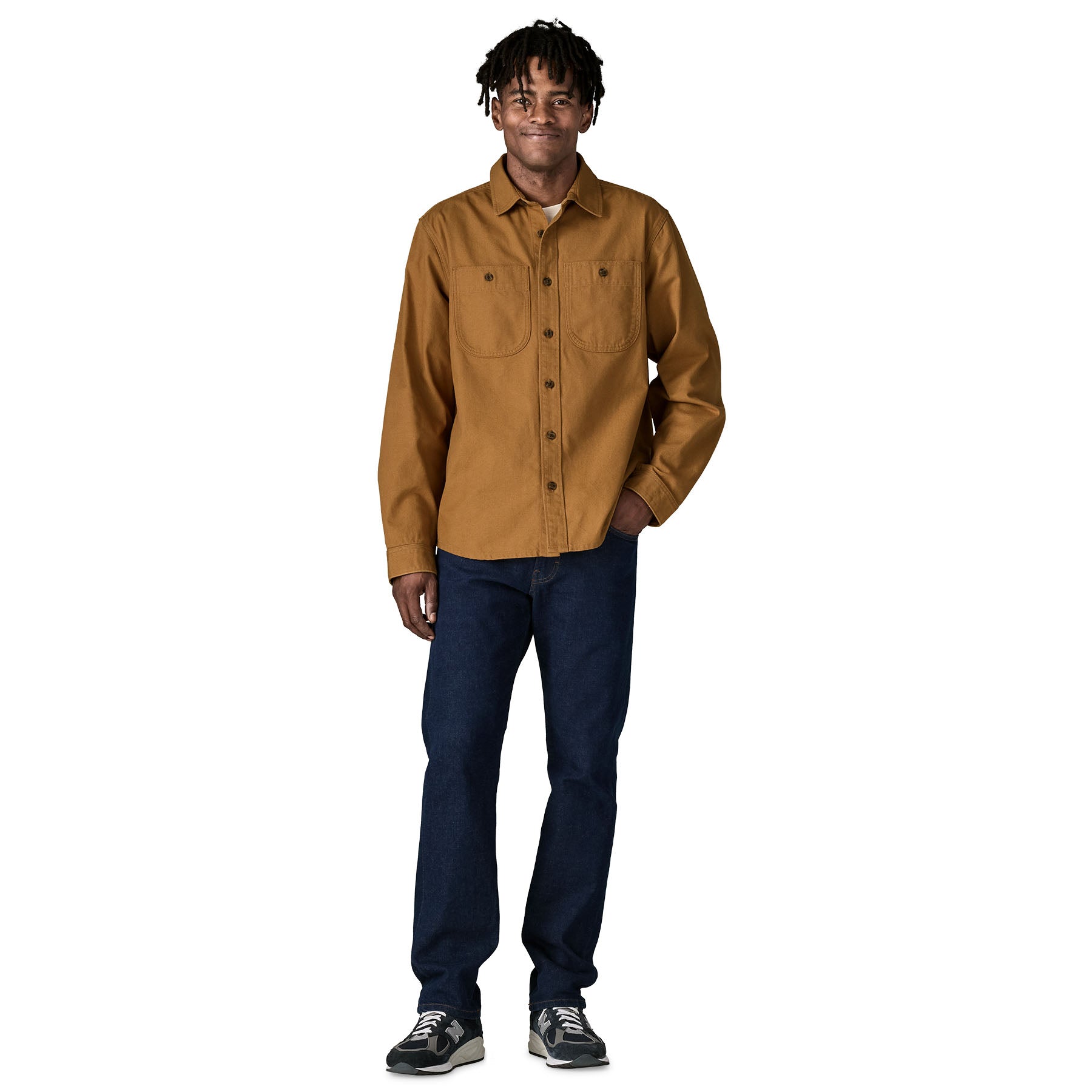 Men's Point Reyes Canvas Shirt - Image 4