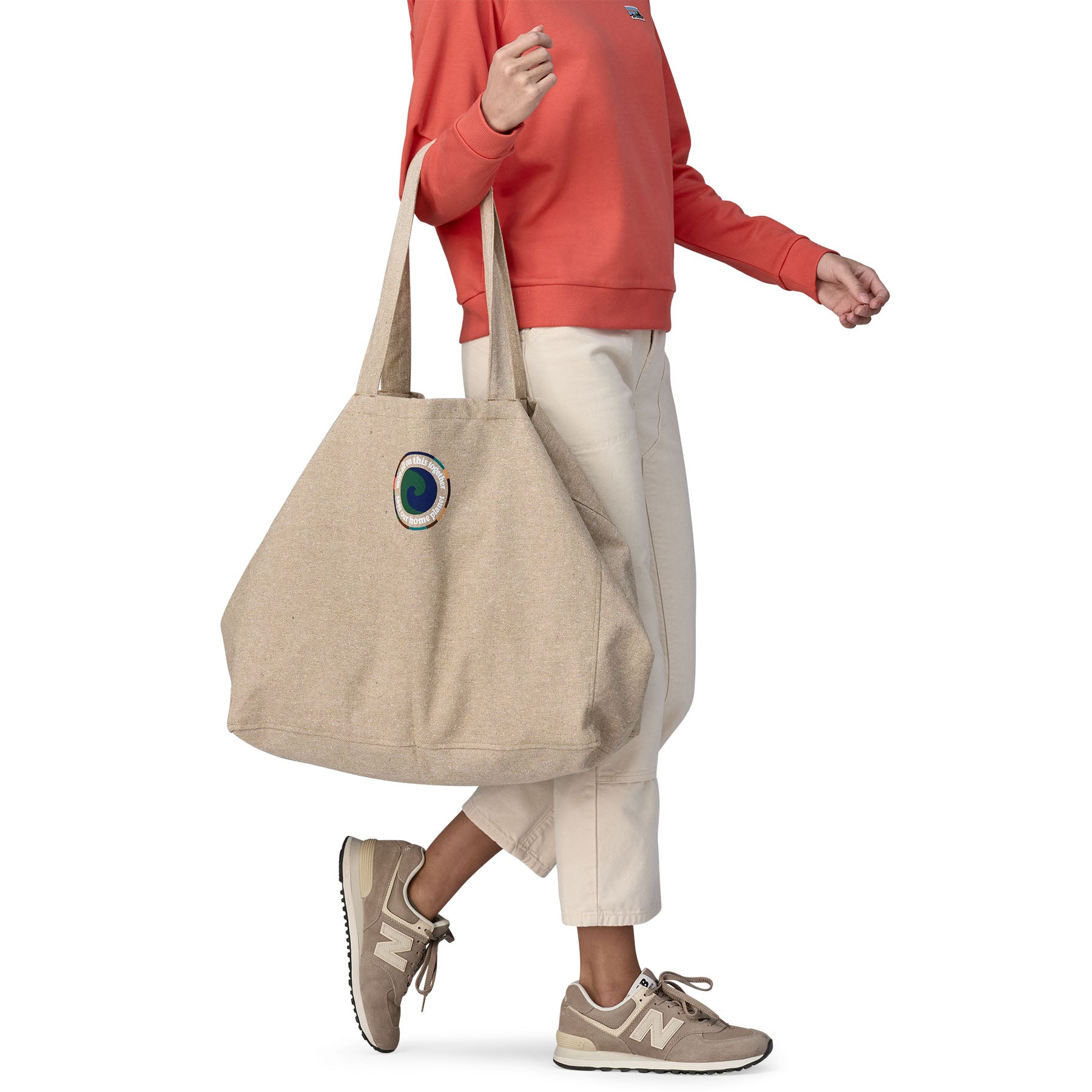 Recycled Oversized Tote - Image 4